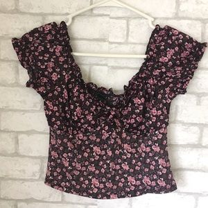 Floral Crop Top